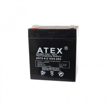 Atex AX-12V 4.2AH Bakımsız Kuru Akü