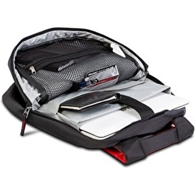 Classone BP-M300 Roma Serisi WTX-Pro Su Geçirmez Kumaş Laptop,  Notebook Sırt Çantası - Siyah