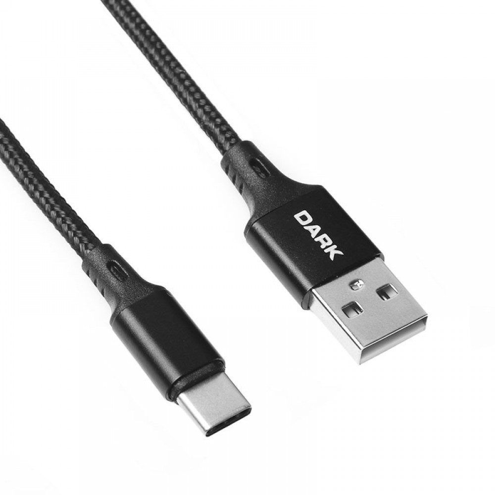Dark DK-CB-U31L100BR 1m USB Type-C Örgülü Şarj ve Data Kablosu