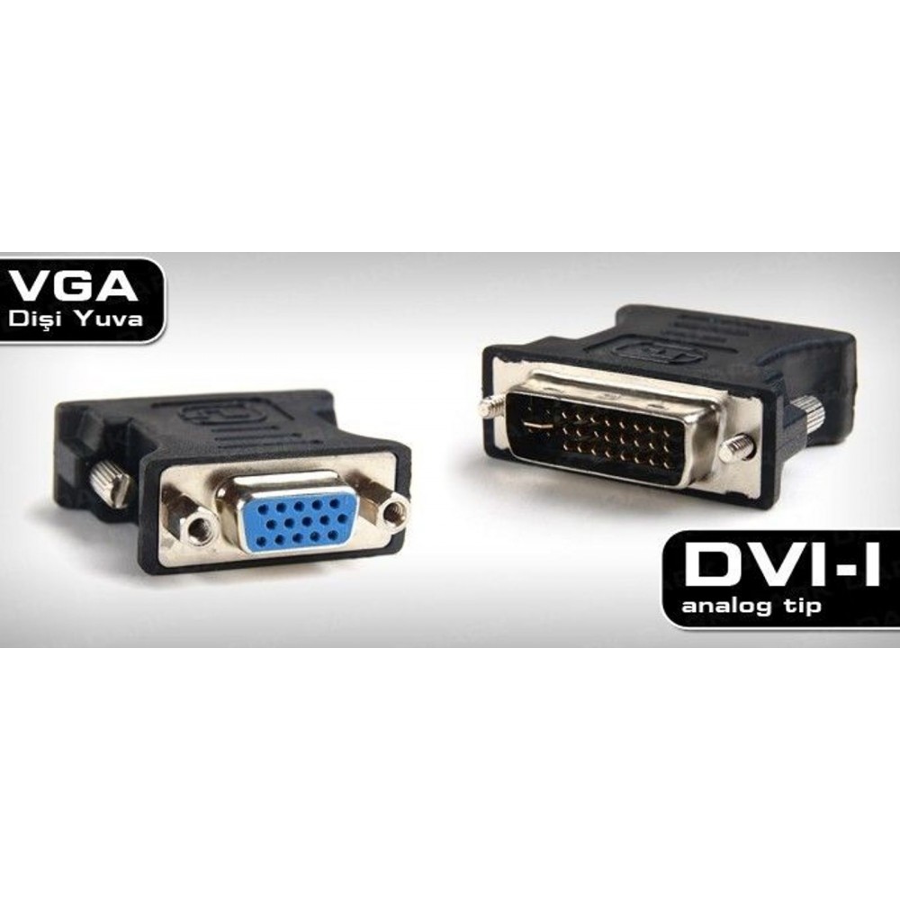 Dark DK-HD-ADVIXVGA Dvı  Erkek - Vga Dişi Dönüştürücü