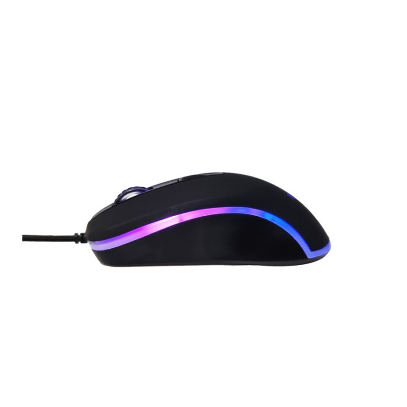 Dexim DMA021 4D Buton SAPHIRA RGB Oyuncu Mouse DPI: 800-1200-1600-2400 1.5 Mt Örgülü Kablo