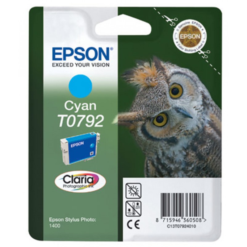 Epson 1400-P50 Cyan Mavi Mürekkep Kartuş T07924020
