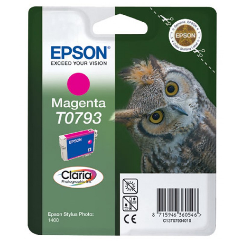 Epson 1400-P50 Magenta Kırmızı Mürekkep Kartuş T07934020
