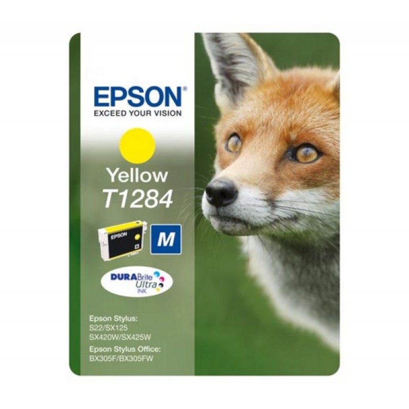 Epson BX305 SX125-425 Yellow Sarı Mürekkep Kartuş T12844022