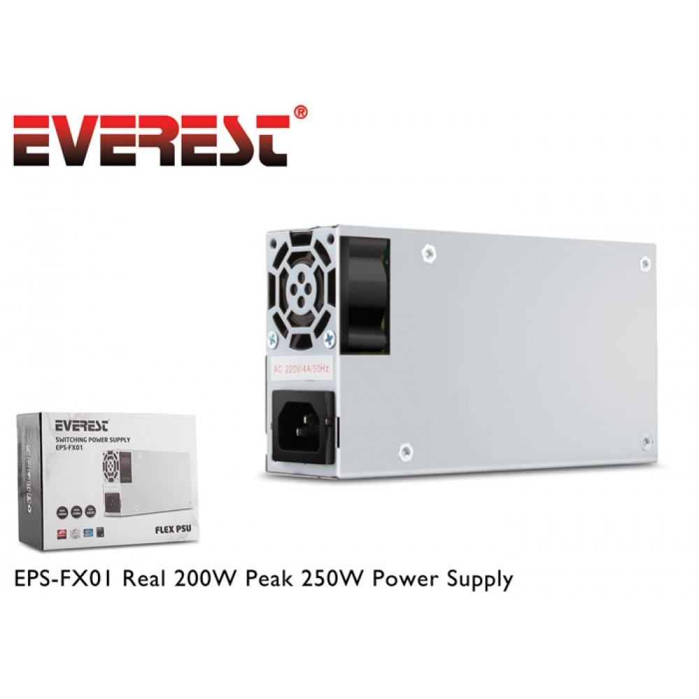 Everest EPS-FX01 Real 200w Peak 250w Slim Power Güç Kaynağı