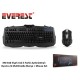 Everest KM-810 Siyah Q Usb Kablolu Multimedya Gaming Klavye Mouse Set 3 Farklı  Aydınlatmalı