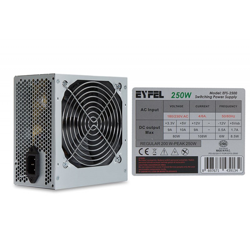 Eyfel EFS-2500 -200w Power Supply Güç Kaynağı