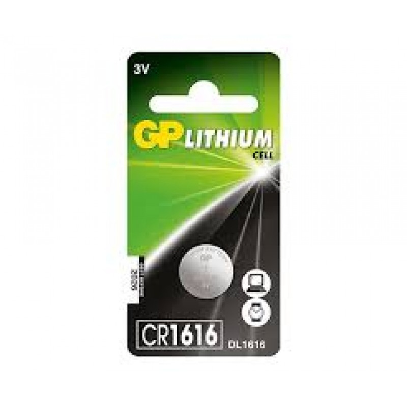 Gp CR1616-U1 3V Lityum Düğme Pil Tekli Paket