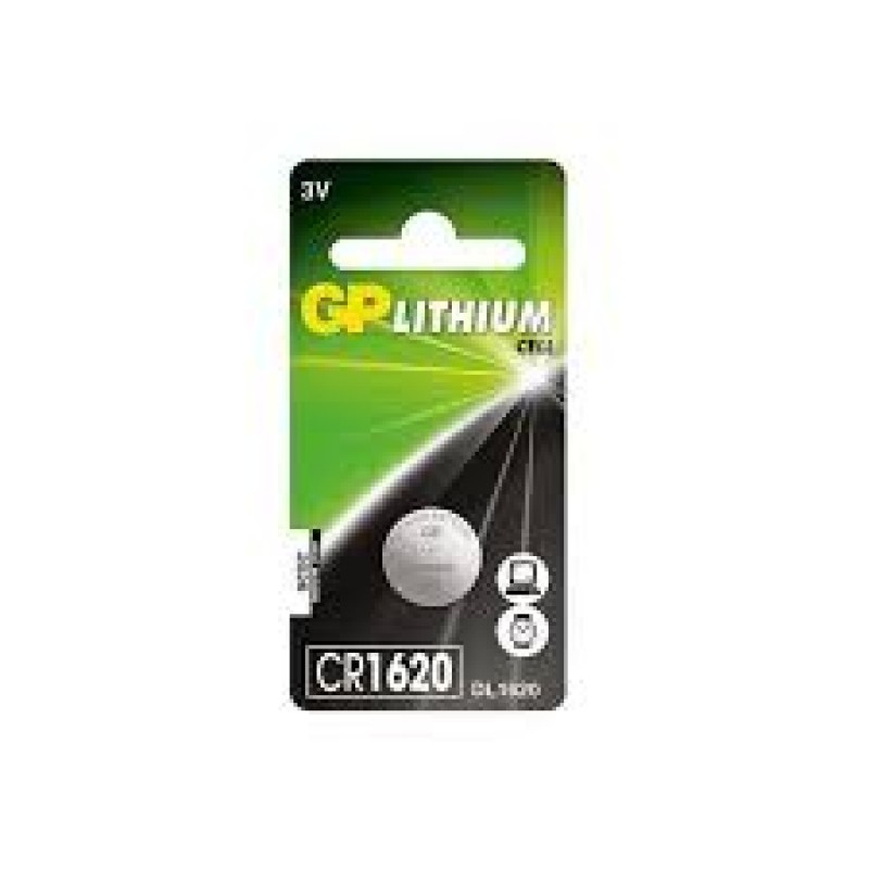 Gp CR1620-U1 3V Lityum Düğme Pil Tekli Paket