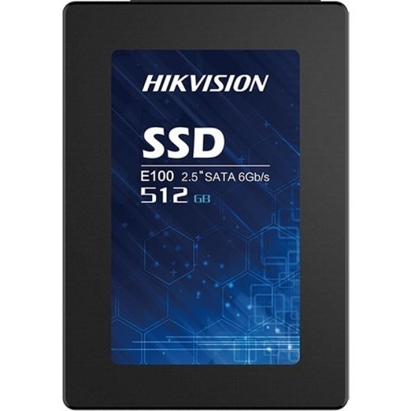 Hikvision 512GB E100 550-480MBs Sata 3 2.5" HS-SSD-E100-512G Ssd Harddisk