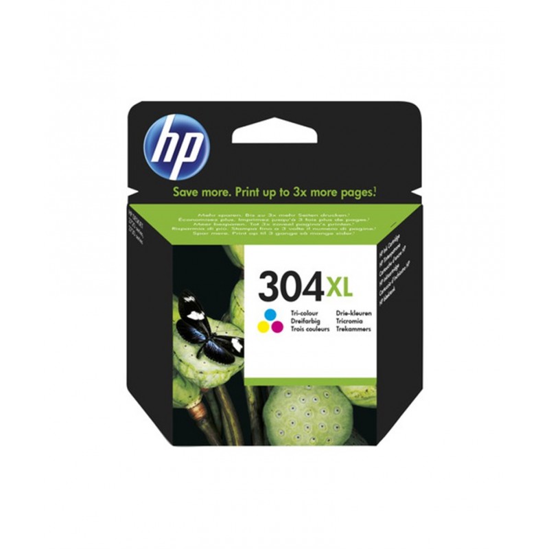 HP 304XL Color Renkli Yüksek Kapasiteli Kartuş N9K07AE