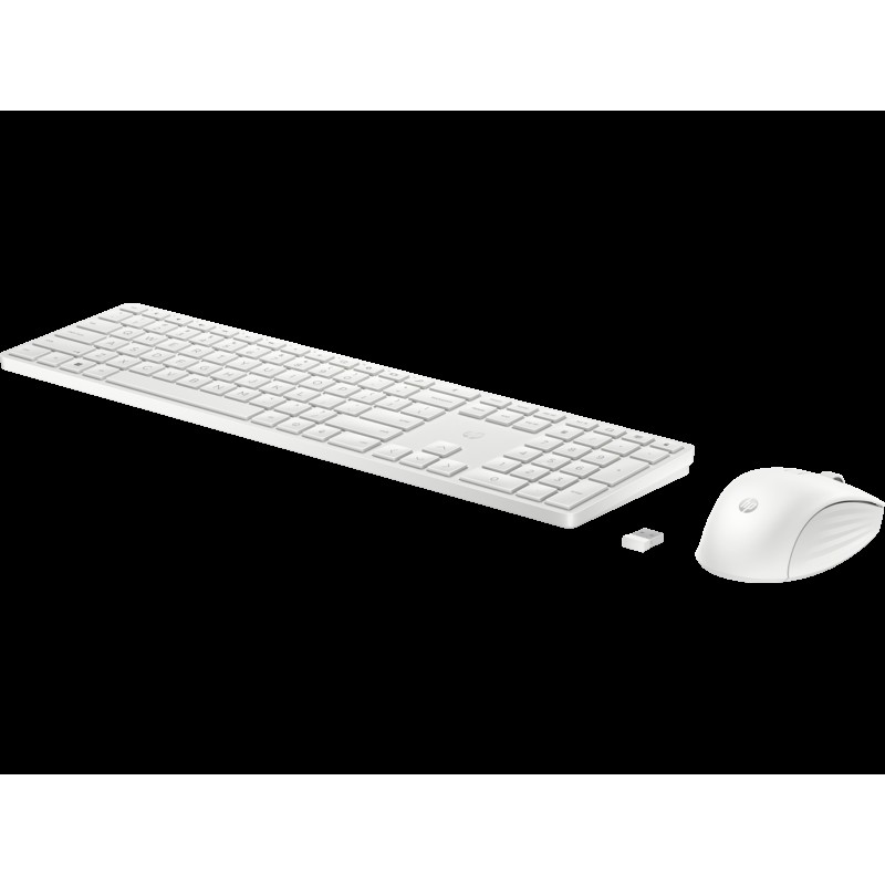 HP 4R016AA Beyaz Kablosuz Klavye Mouse Seti (20+tuş Özelleştirme)2.4Ghz