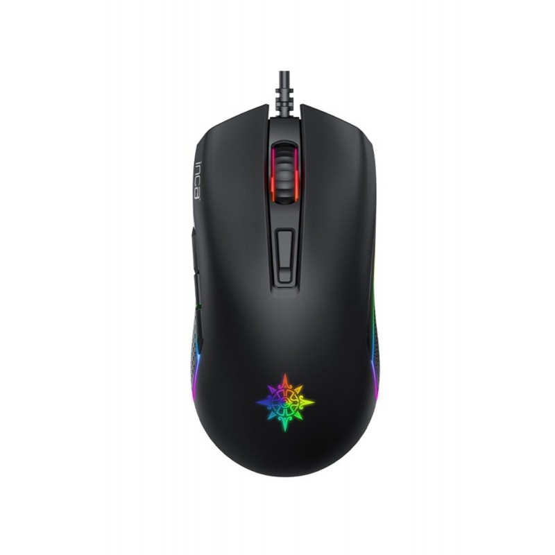 İnca IMG-GT14 Siyah Rgb 7 Keys Dpı3600 Kablolu Mouse 1,5Mt Örgülü Saf Bakır Kablo(3 Milyon Tuş Ömrü