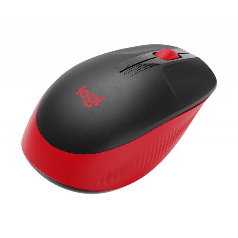 Logitech 910-005908 M190 Kırmızı Büyük Boy Kablosuz Mouse Optik 1000 Dpı Buton
