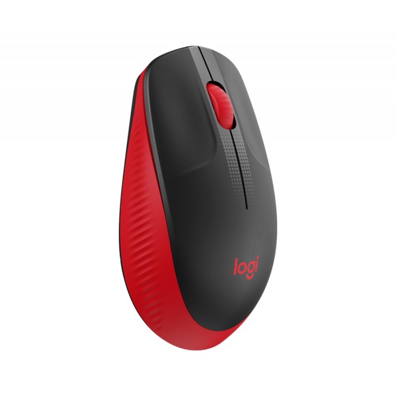 Logitech 910-005908 M190 Kırmızı Büyük Boy Kablosuz Mouse Optik 1000 Dpı Buton