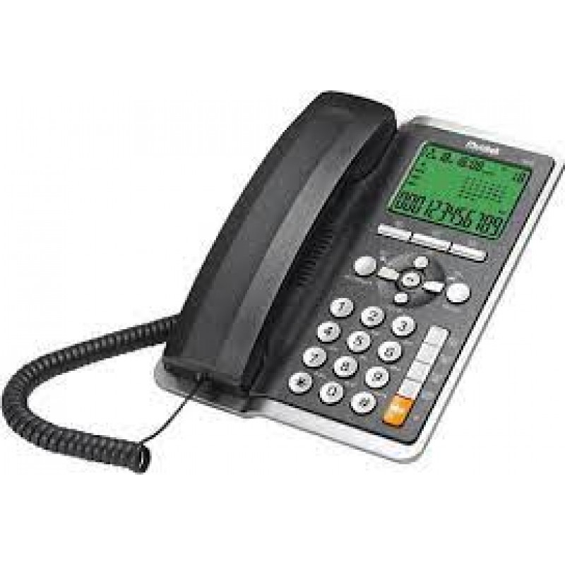 Multitek MC 130 Siyah Ekranlı Arayan Numara Gösteren Masa Üstü Telefon