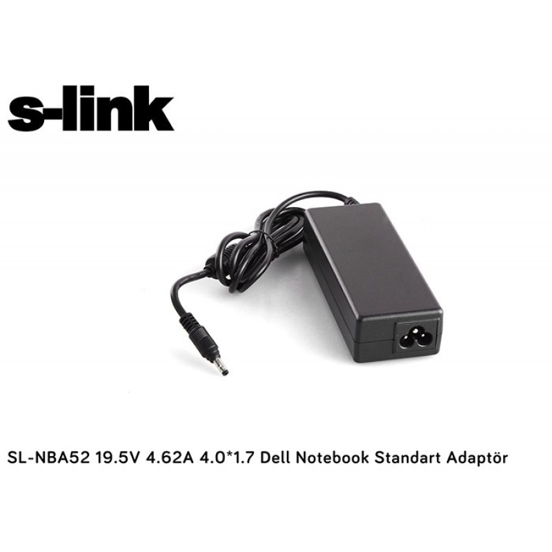 S-link SL-NBA52 19.5v 4.62a 4.0-1.7 Notebook Adaptörü