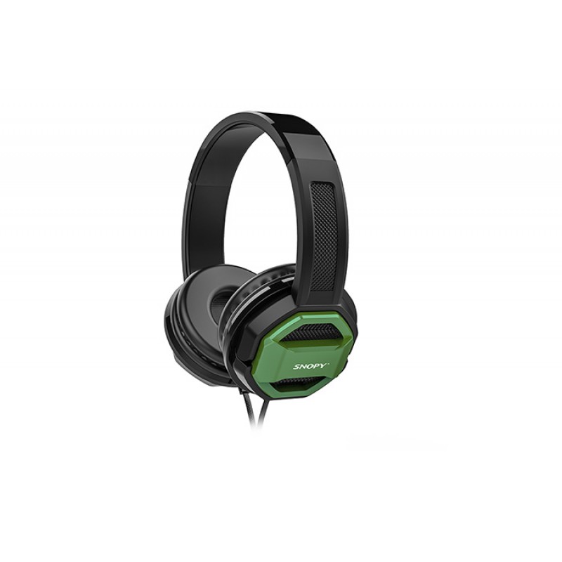 Snopy SN-101 BONNY Yeşil PCTelefon Mikrofonlu Kulaklık