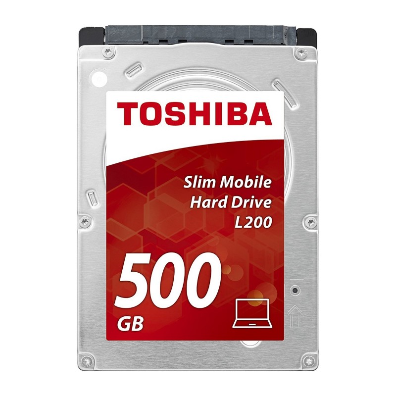 Toshiba 500GB L200 2.5" Sata 3.0 Notebook Harddisk (HDWK105UZSVA)