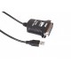 Vcom CU806-1.2 Usb To Paralel 1.2MT Dönüştürücü Kablo